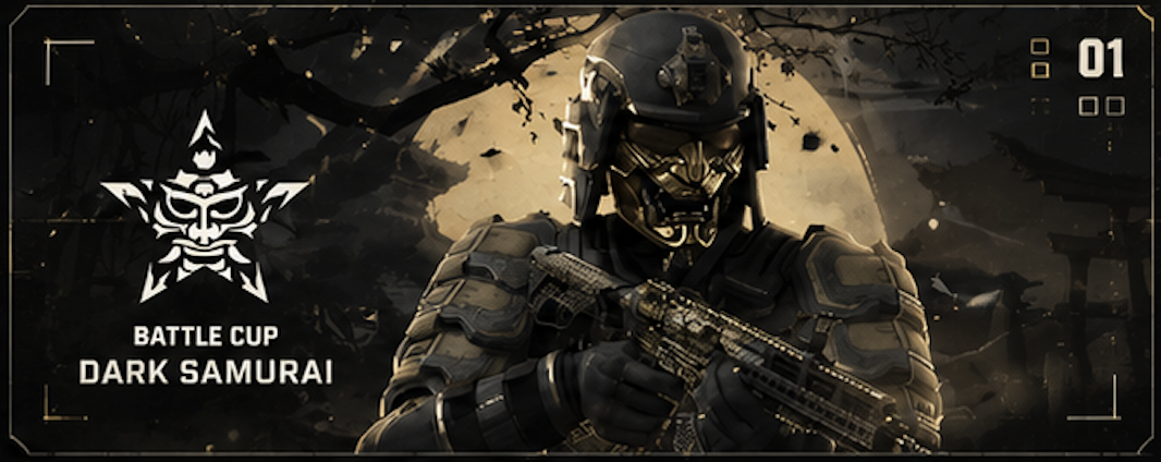 Battle Cup Dark Samurai project visual